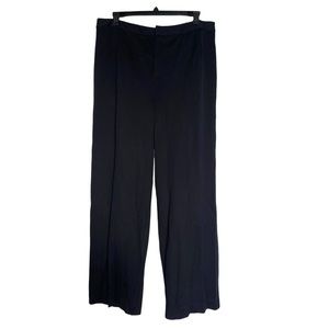 Linda Allard + Ellen Tracy NWT Wide leg Black Dress Pants